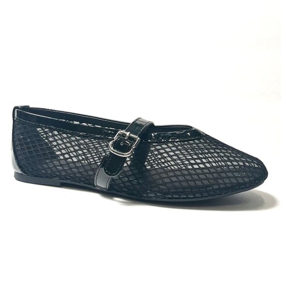 Black Mesh Flats - Picture 7 of 9